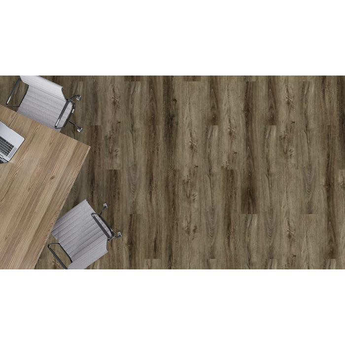 Mohawk - Hot and Heavy II - Secoya 3.0 PVC Free - 7 in. x 48 in. - Resilient Tile - Stable Oak Installed