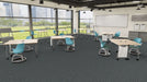 Mohawk - Shape & Flow - Flux Foundation - Commercial Carpet Tile - Channel Installed