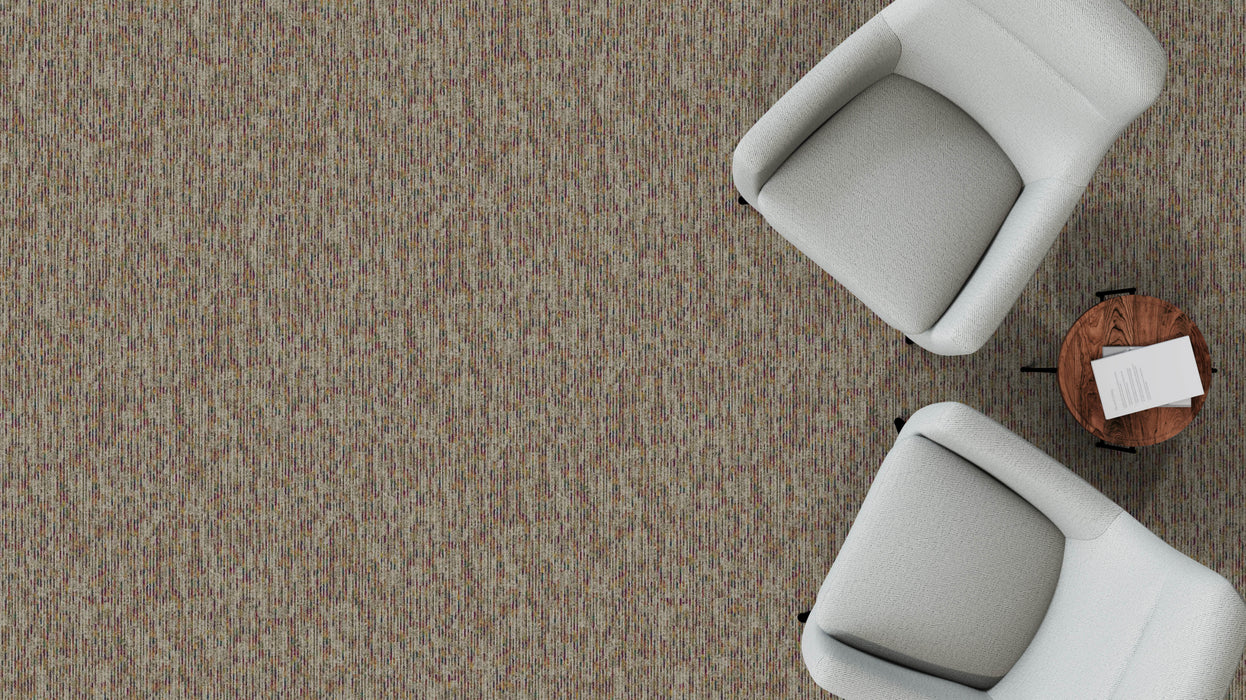 Mohawk - Shape & Flow - Flux Foundation - Commercial Carpet Tile - Dredge Installed