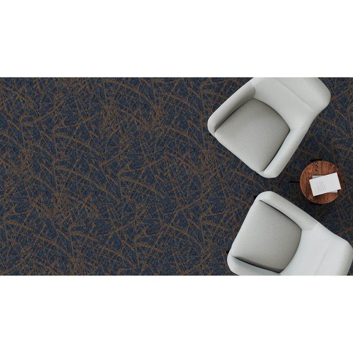 Mohawk Group - Shape & Flow - Flux Play BT584 - Commercial Carpet Tile - 569 Hydric Installed