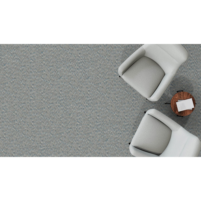 Mohawk Group - Shape & Flow - Flux Play BT584 - Commercial Carpet Tile - 924 Outfall Installed