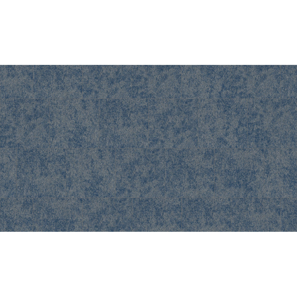 Mohawk - Shape Theory - Cartesian Plane - 24 in. x 24 in. - Commercial Carpet Tile - Infinity Indigo Installed