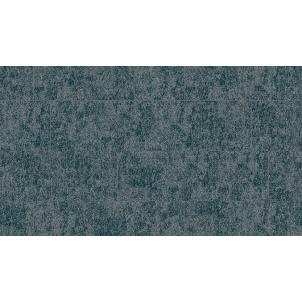 Mohawk - Shape Theory - Cartesian Plane - 24 in. x 24 in. - Commercial Carpet Tile - Tangent Teal Installed