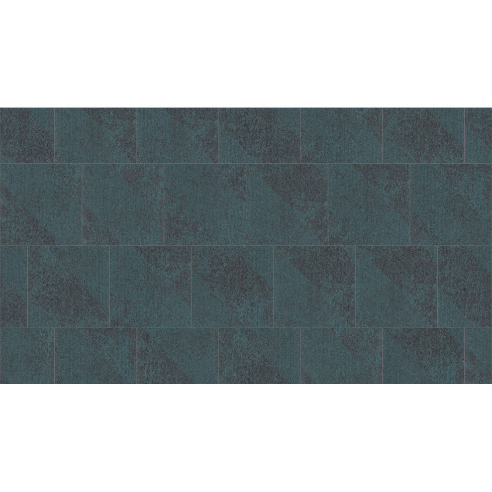 Blue Inverse Mohawk Mohawk - Shape Theory - Corresponding Angle - 24 in. x 24 in. - Commer ...