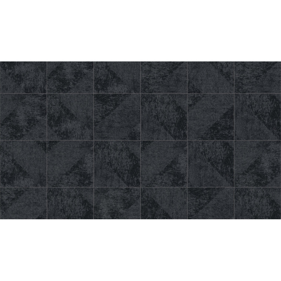 Mohawk - Shape Theory - Corresponding Angle - 24 in. x 24 in. - Commercial Carpet Tile - Ink Integer Installed