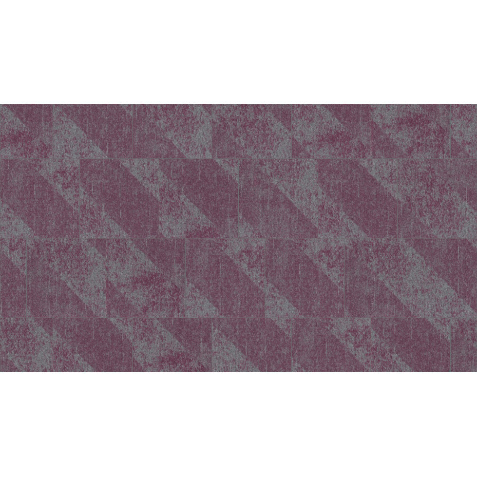 Mohawk - Shape Theory - Corresponding Angle - 24 in. x 24 in. - Commercial Carpet Tile - Pi Pink Installed