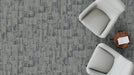 Mohawk - Spatial Build - Dynamic Fade GT382 Commercial Carpet Tile - 939 Aggregate Grey Installed
