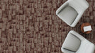 Mohawk - Spatial Build - Dynamic Fade GT382 Commercial Carpet Tile - 357 Brushed Clay Installed