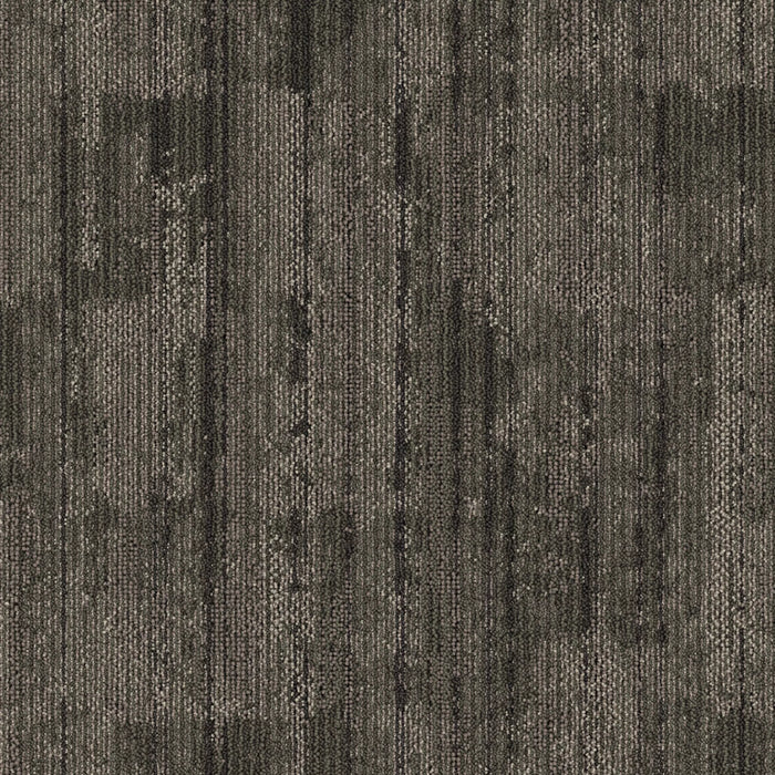 Mohawk - Spatial Build - Dynamic Fade GT382 Commercial Carpet Tile - 858 Charred Timber