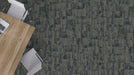 Mohawk - Spatial Build - Dynamic Field GT381 Commercial Carpet Tile - 965 Steel Frame Installed