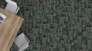 Mohawk - Spatial Build - Dynamic Field GT381 Commercial Carpet Tile - 649 Verdant Facade Installed