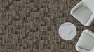 Mohawk - Spatial Build - Dynamic Flow GT383 Commercial Carpet Tile - 858 Charred Timber Installed