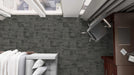 Mohawk - Spatial Build - Dynamic Flow GT383 Commercial Carpet Tile - 919 Stonewash Installed