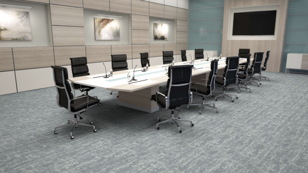 Mohawk - Substratum - Natural Networks - 24 in. x 24 in. - Commercial Carpet Tile - Freshwater Installed