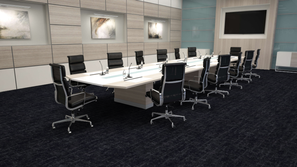 Mohawk - Substratum - Natural Networks - 24 in. x 24 in. - Commercial Carpet Tile - Rooted Installed