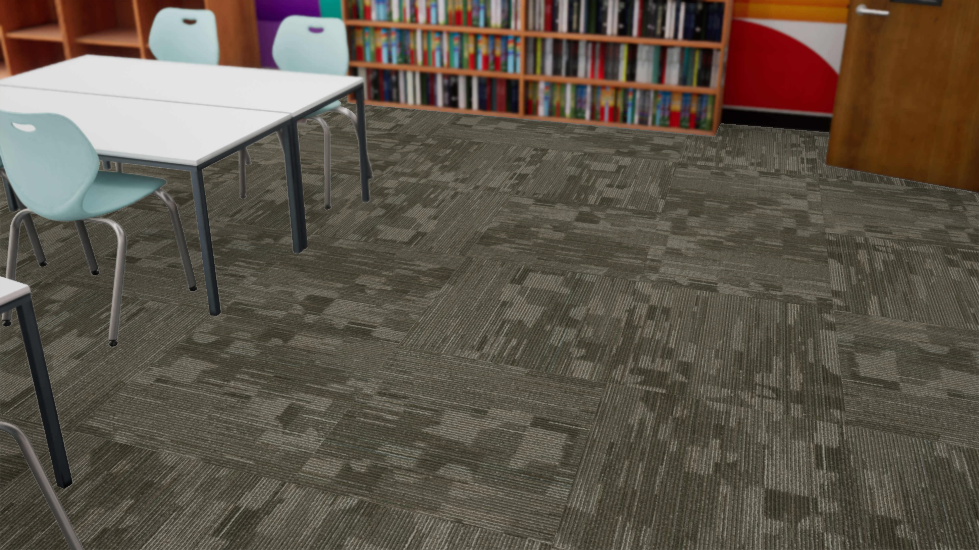 Mohawk - Switchcode - Umpteen - 24 in. x 24 in. - Commercial Carpet Tile - Delta Installed