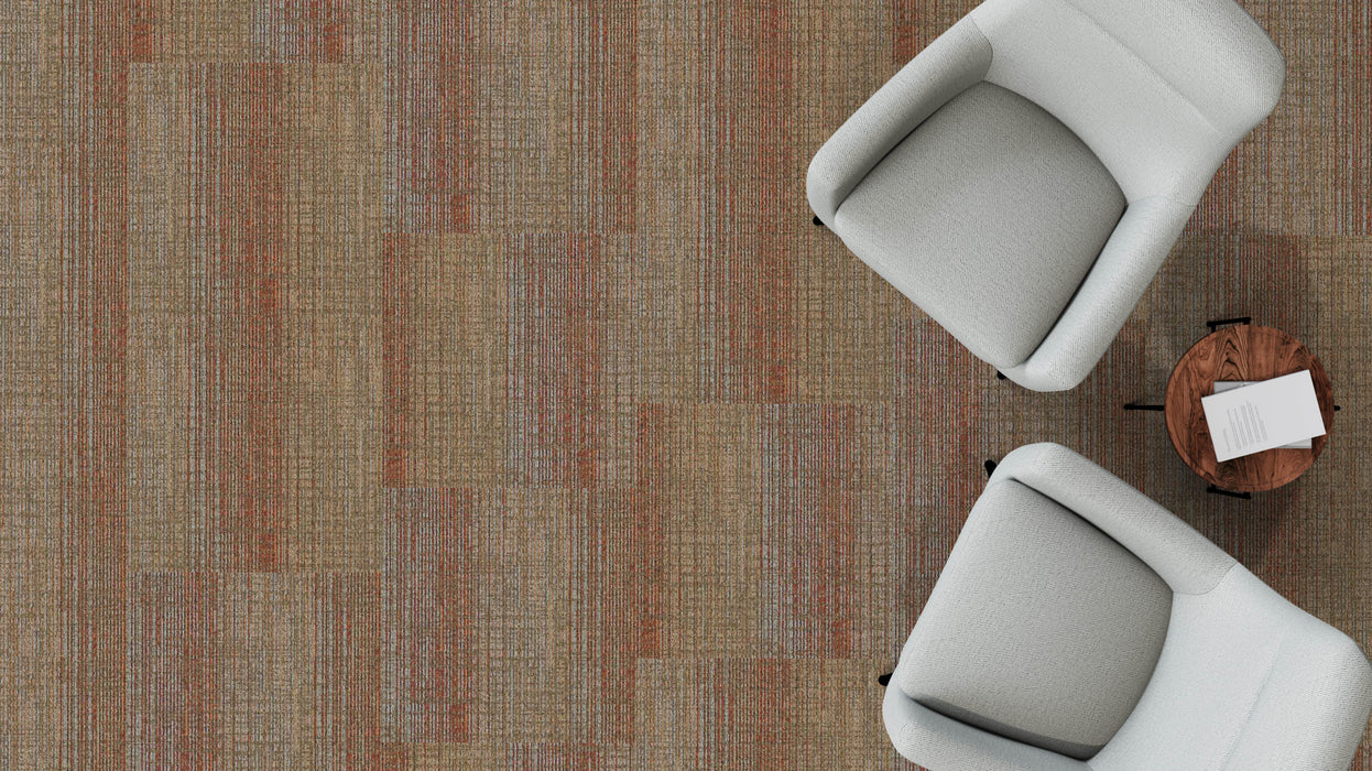 Mohawk Group - Taking Steps - Necessary Action - Commercial Carpet Tile - Terese Installed