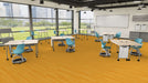 Mohawk - Tinted Timber - Deep Tint C2136 - Luxury Vinyl Tile - Golden Honey Room Scene