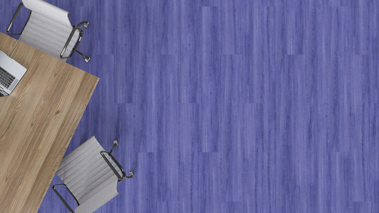 Mohawk - Tinted Timber - Deep Tint C2136 - Luxury Vinyl Tile - Lavender Drift Room Scene