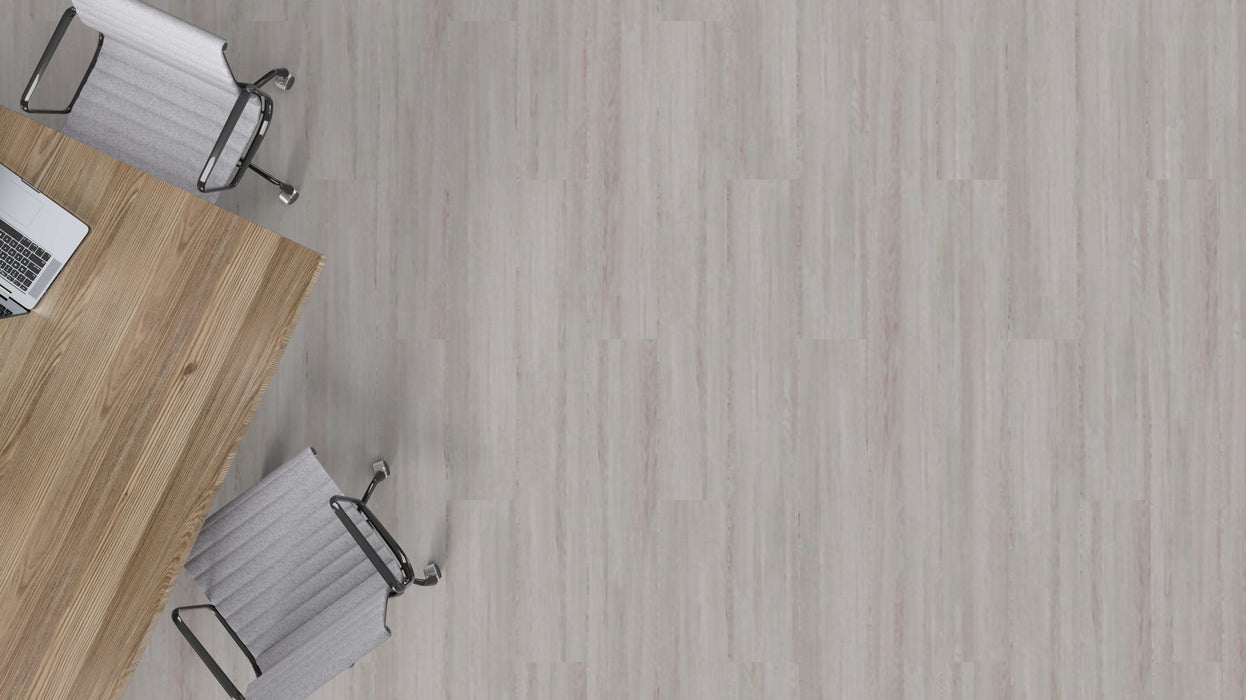 Mohawk - Tinted Timber - Whisper Grain C2137 - Luxury Vinyl Tile - Ember Grain Installed