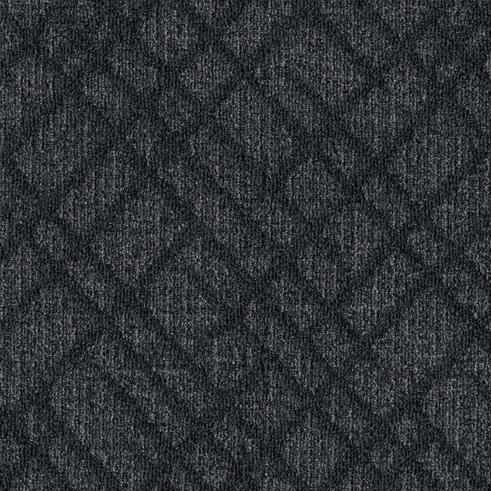 Mohawk Group - Tuff Stride - Line Of Motion GT369 - 24 in. x 24 in. - Commercial Carpet Tile - Forge Gray