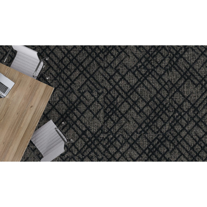 Mohawk Group - Tuff Stride - Line Of Motion GT369 - 24 in. x 24 in. - Commercial Carpet Tile - Pavestone Installed
