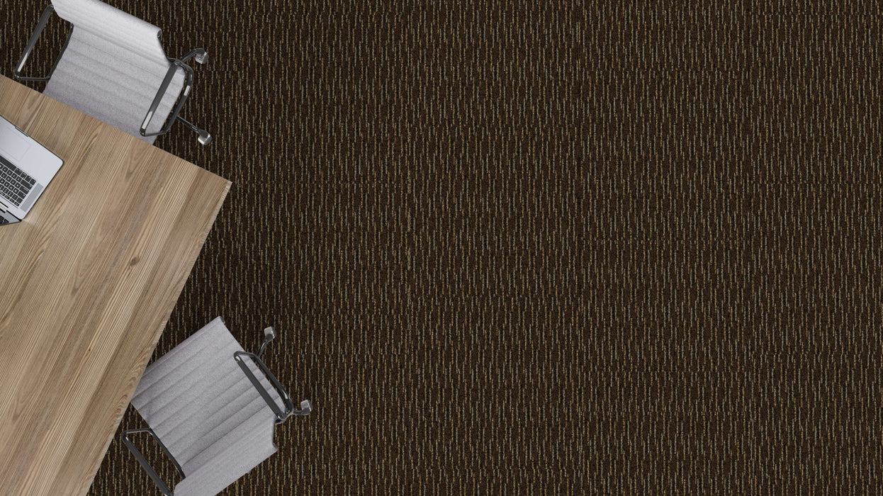 Mohawk Group - Tuff Stuff II - Step In Style II GT312 - Commercial Carpet Tile - Walnut