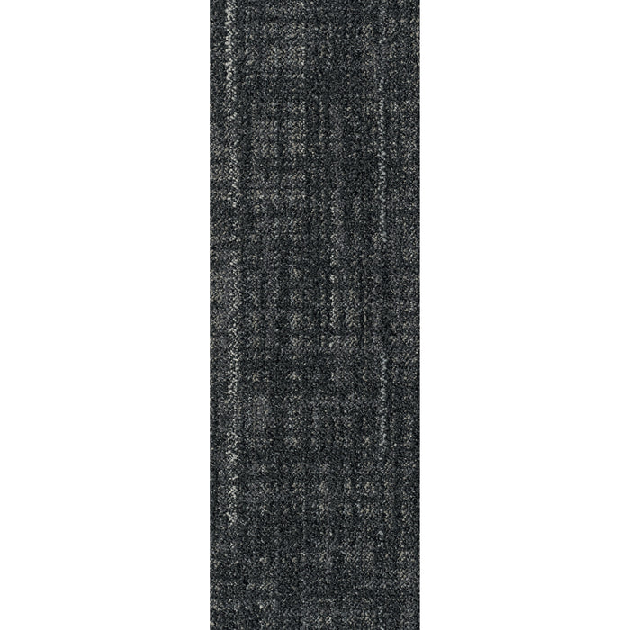 Mohawk - Wild Horizons - 12 in. x 36 in. - Commercial Carpet Tile - Black Willow