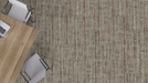 Mohawk - Wild Horizons - 12 in. x 36 in. - Commercial Carpet Tile - Scarlet Creeper Installed