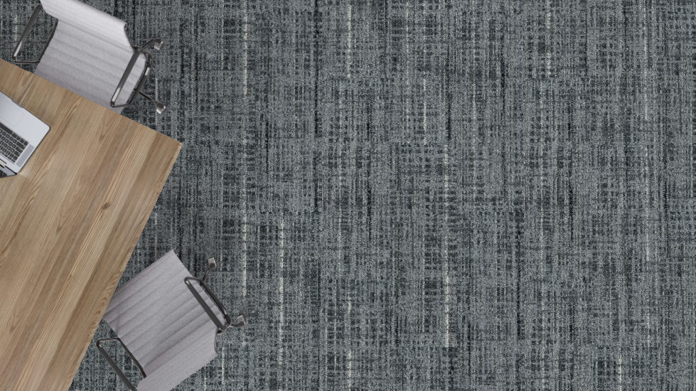 Mohawk - Wild Horizons - 12 in. x 36 in. - Commercial Carpet Tile - Wild Rye Installed