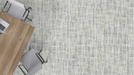 Mohawk - Wild Horizons - 12 in. x 36 in. - Commercial Carpet Tile - White Trillium Installed