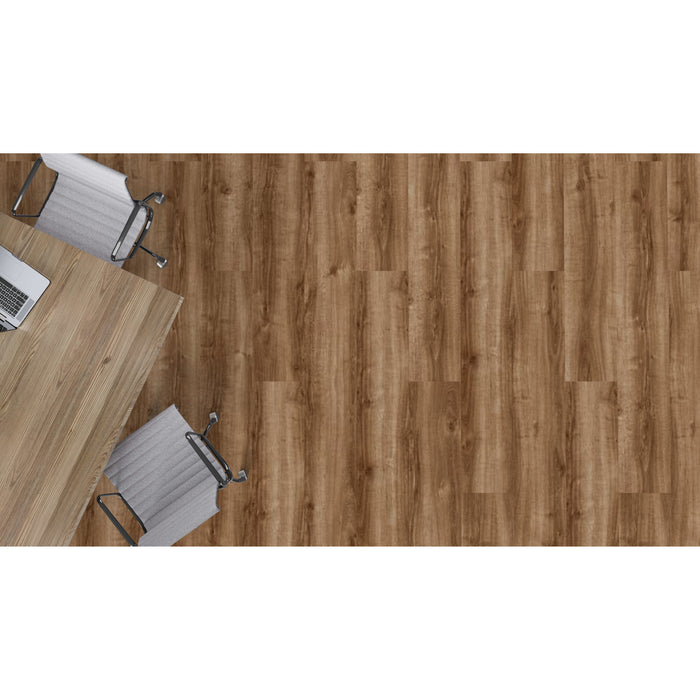 Mohawk - Living Local - Woods 4.5 C2120 - 9.5 in. x 59 in. - Luxury Vinyl - Tan Tone Installed