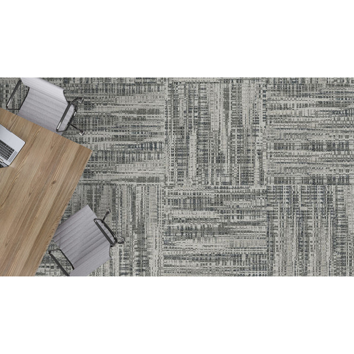 Mohawk Group - Celebrated Heritage II - Woven Traditions GT367 - 12 in. x 36 in. - Commercial Carpet Tile - Cattail Installed