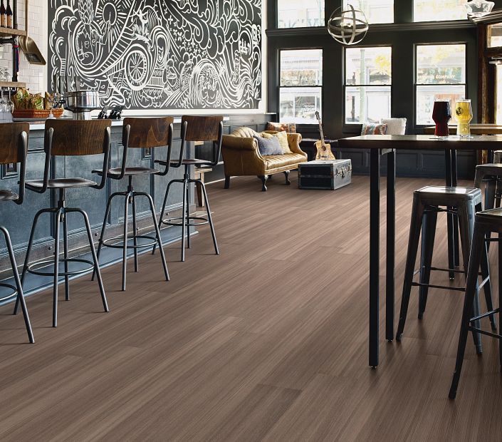 Philadelphia Commercial - Purview 20 - Luxury Vinyl Tile - Marron