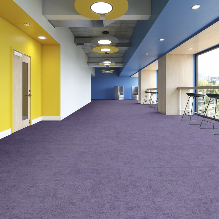 Patcraft - Paint Palette 2.5mm - 12 in. x 24 in. Commercial LVT - Aubergine Room Scene 2