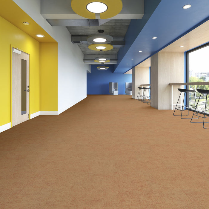 Patcraft - Paint Palette 2.5mm - 12 in. x 24 in. Commercial LVT - Cadmium Room Scene 2