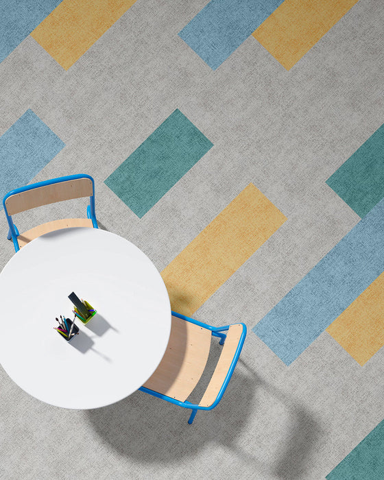 Patcraft - Paint Palette 2.5mm - 12 in. x 24 in. Commercial LVT - Sunprint Room Scene 2 