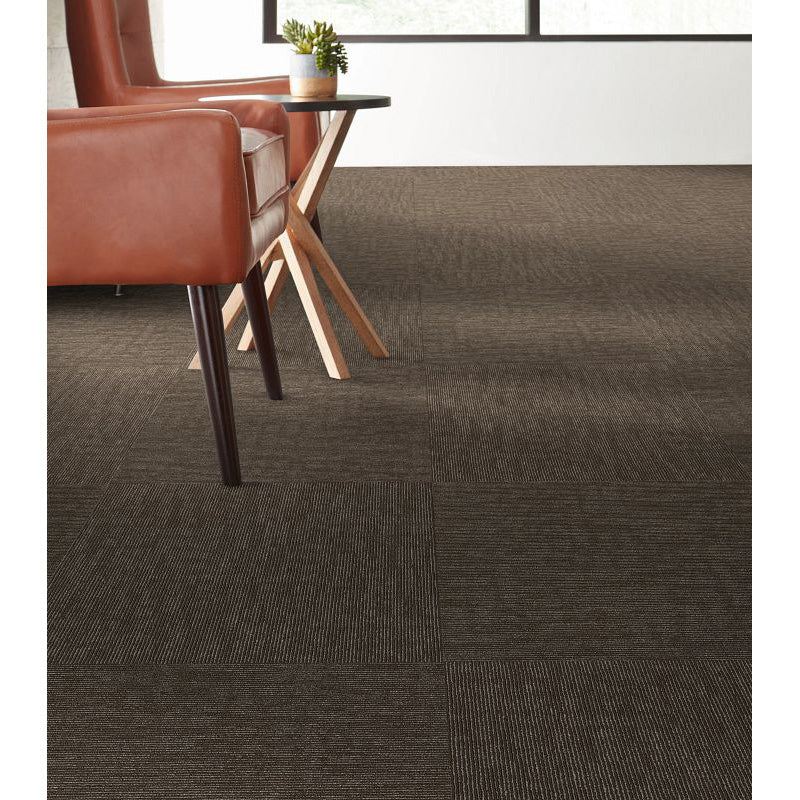 Philadelphia Commercial - Affinity Collection - Semblance - Carpet Tile - Comparison Installed