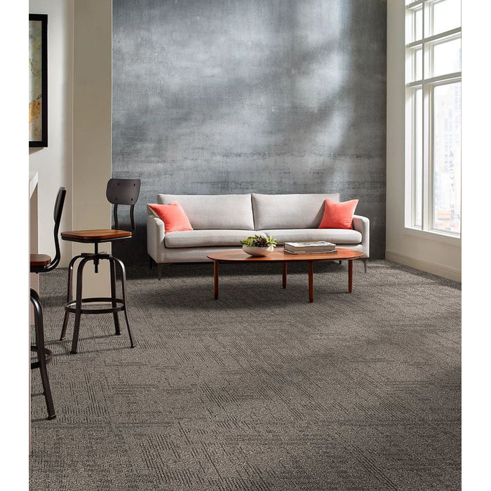 Philadelphia Commercial - Curious Wonder - Carpet Tile - Astonishment Installed