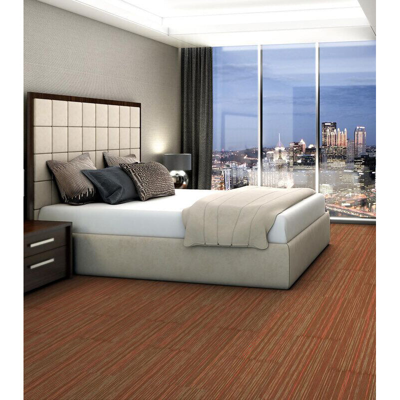 Philadelphia Commercial - The Futurist Collection - Stellar - Carpet Tile - Vivid Hotel Room Install