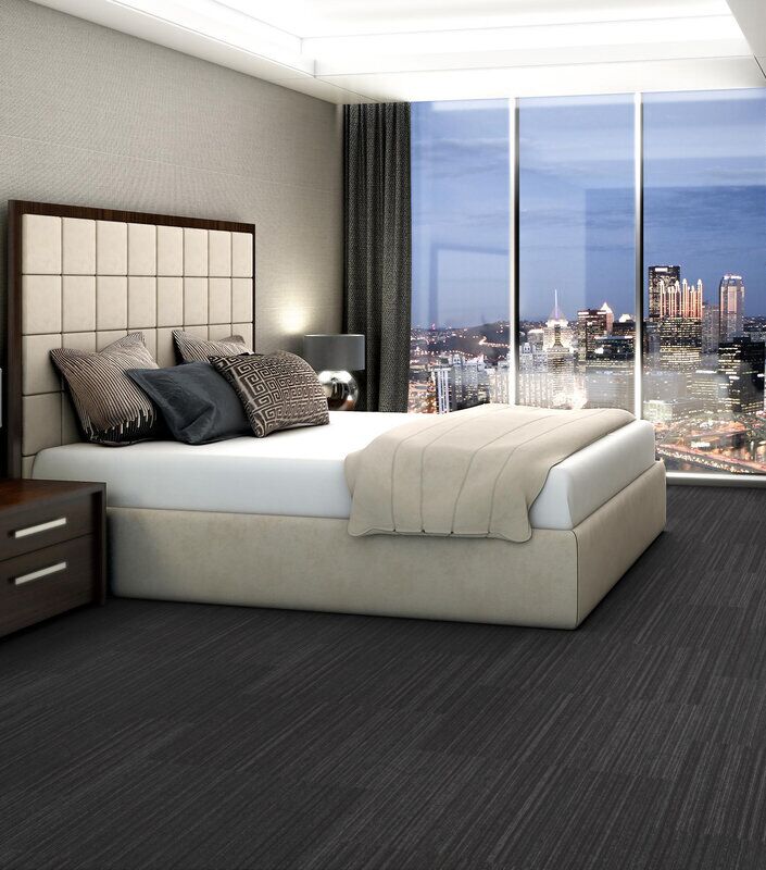 Philadelphia Commercial - Novelty - Carpet Tile - Inventive Hotel Install