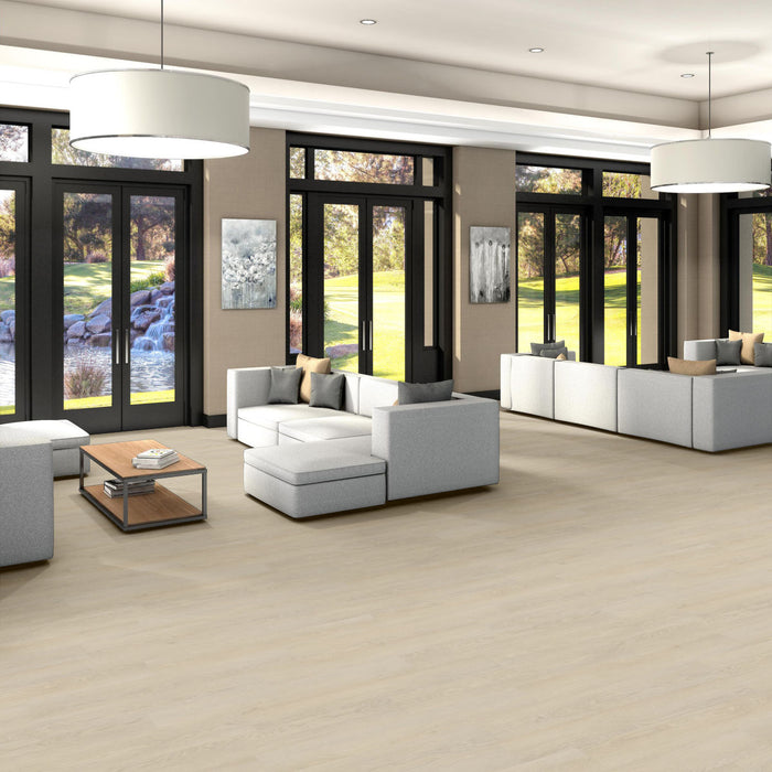 Philadelphia Commercial - Willow Oak 12 - Luxury Vinyl Plank - Natural Oak Room Scene
