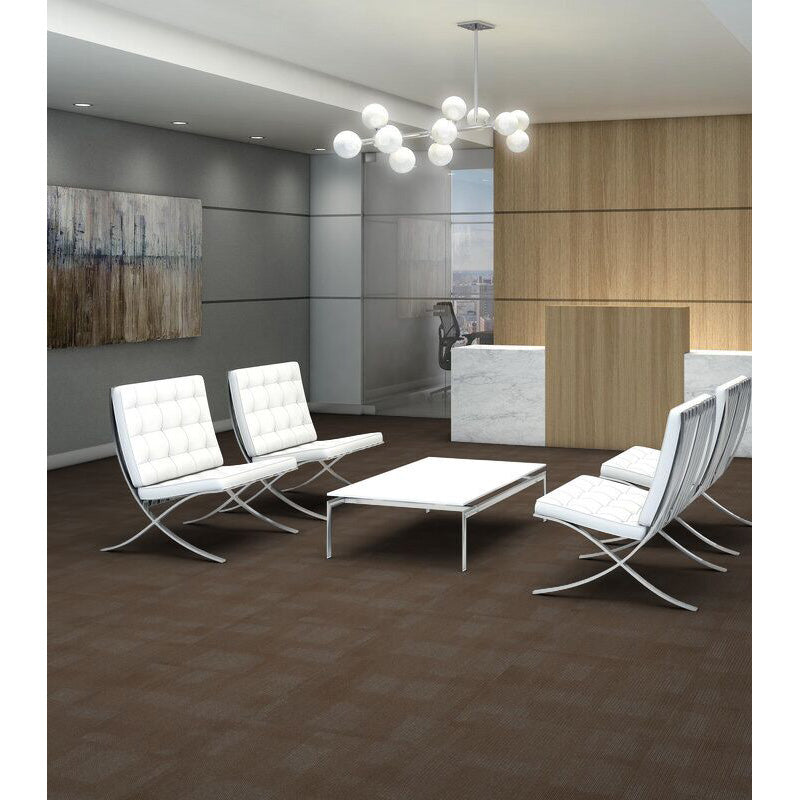 Philadelphia Commercial - Visible Mending Collection - Mask - Carpet Tile - Crisscross Office Install