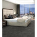 Philadelphia Commercial - Visible Mending Collection - Mask - Carpet Tile - Feathered Hotel Install