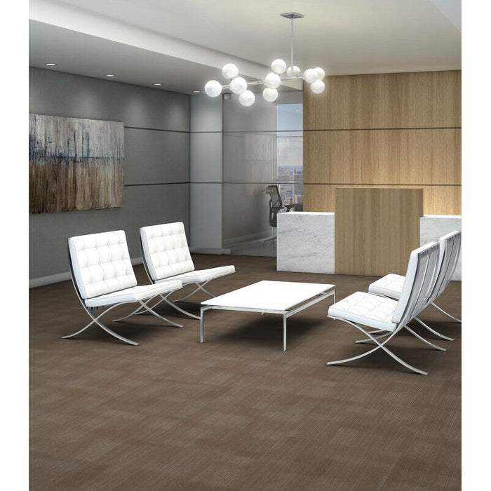 Philadelphia Commercial - Visible Mending Collection - Mask - Carpet Tile - Weaved Office Install