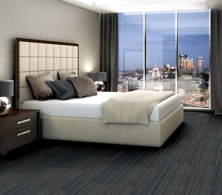 Philadelphia Commercial - Link - Wired Carpet Tile - Electrify 92490 Installed