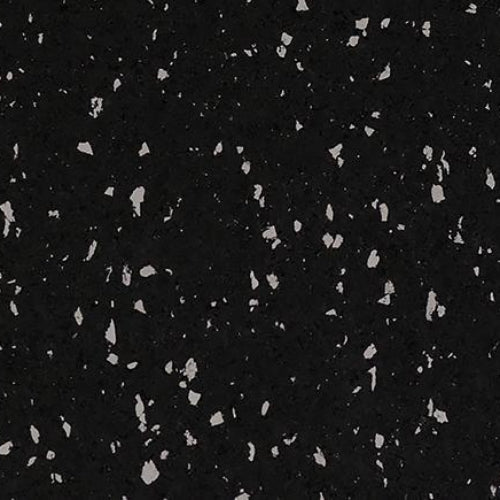QT Rubber Fitness Flooring - 23 in. x 23 in. Interlocking Tile - Stargazing