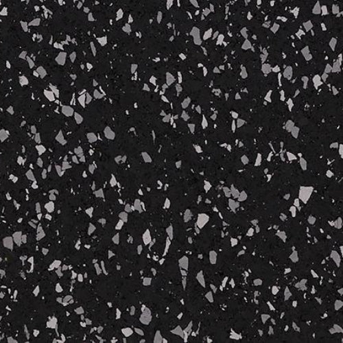 QT Rubber Fitness Flooring - 23 in. x 23 in. Interlocking Tile - Space Dust