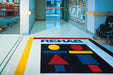 Armstrong Commercial - Premium Excelon Feature Tile and Strip - 4 in. x 24 in. Vinyl Composition Tile - Black I Installed