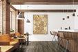 Armstrong Commercial - Parallel USA 20 - 6 in. x 48 in. - Luxury Vinyl Tile - Cornelius Creek Sage Brown Installed